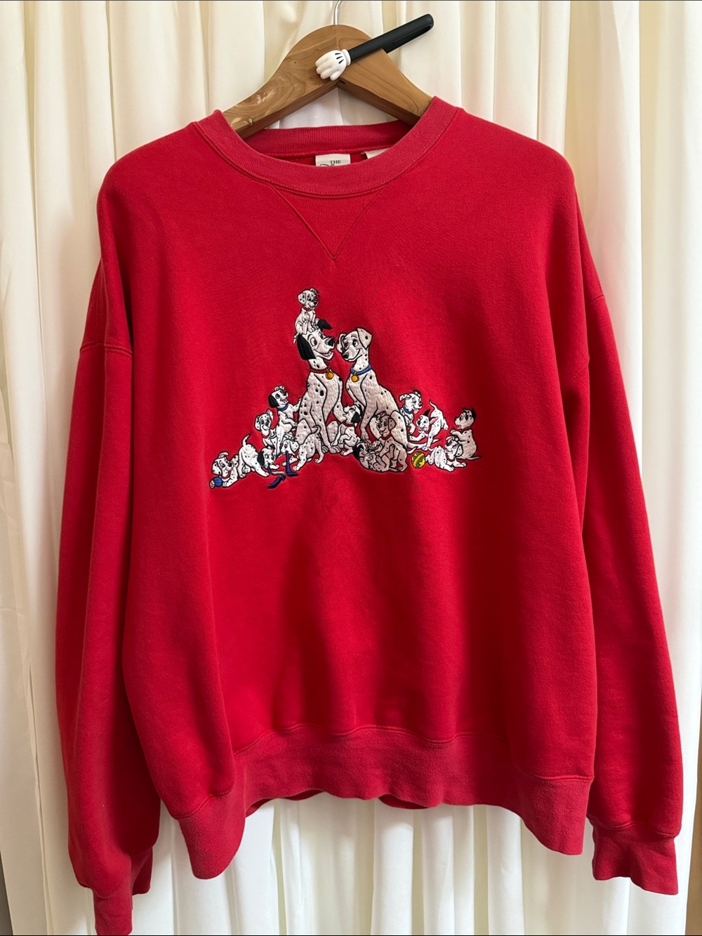 Vintage Disney Red 101 Dalmatian SweatShirt XL